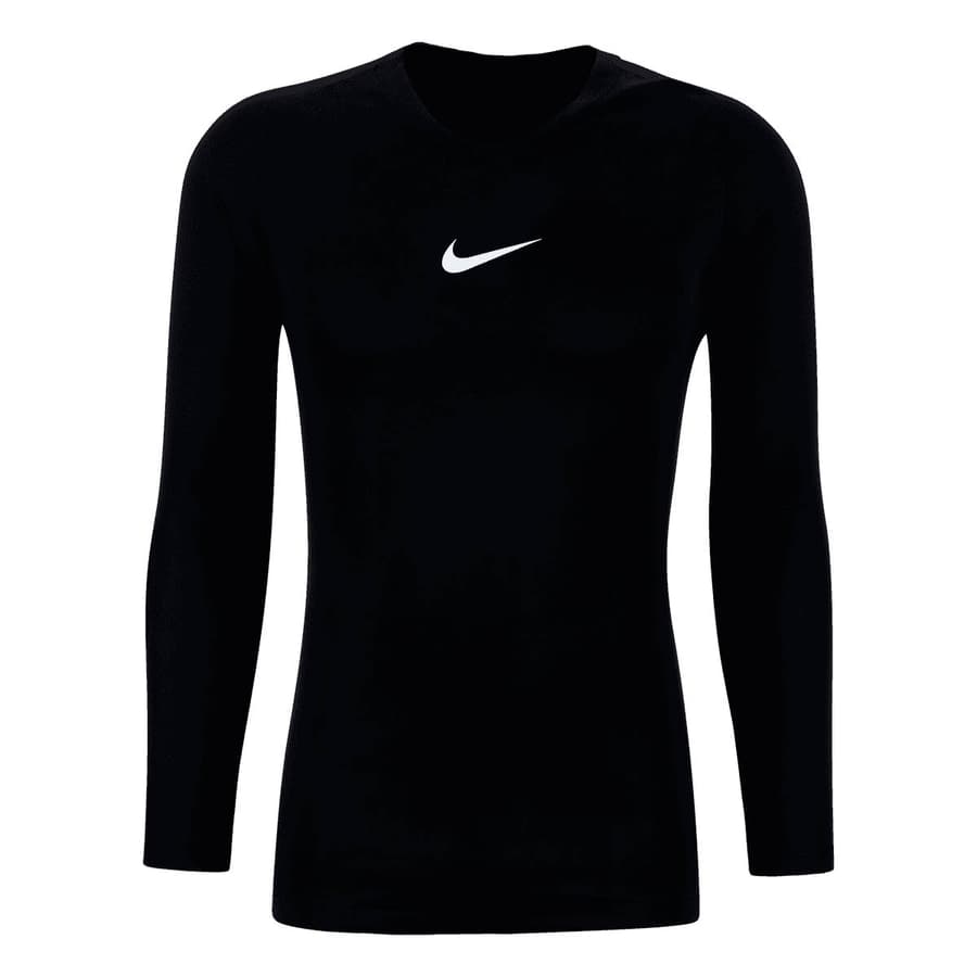 Nike Langarm Funktionsshirt Park First Layer schwarz/weiß, Gr. L